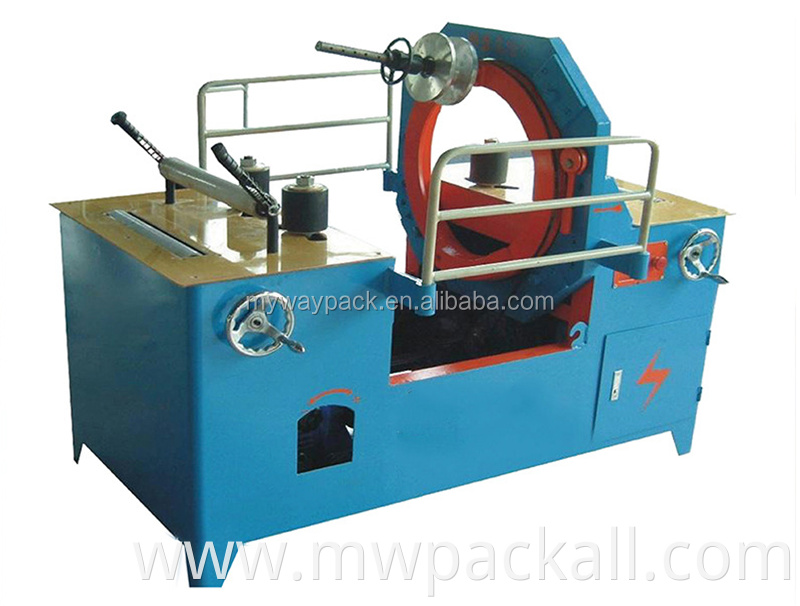 Stretch Film Semi Automatic Wrapping Machine Aluminum Profiles Wrapping Machine Pipes Tubes And Panels Wrapping machine